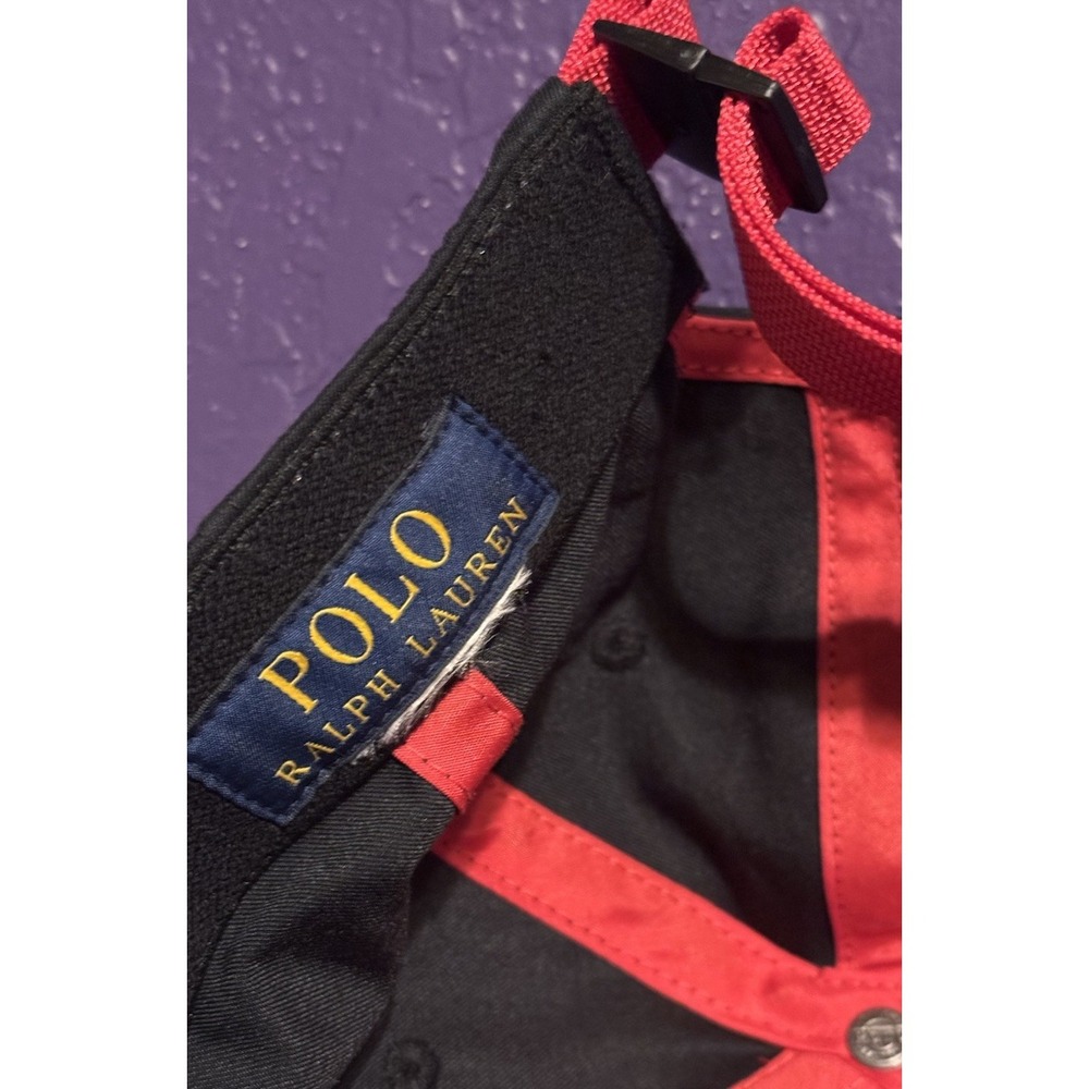 Polo Ralph Lauren P-Wing Hat Stadium Color Block Varsity Track Running RRL Rare - Picture 6 of 7